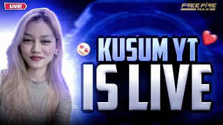 🔴LIVE 🔴KUSUM YT IS BACK 💖  BR RANK WITH ABHISHEKYT 💖💖 [upl. by Yerga]