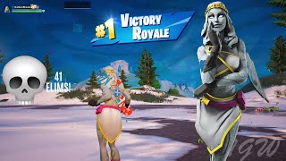 Stonebender 👊  Fortnite ZB Solo Squads Gameplay  41 Eliminations [upl. by Naujyt]