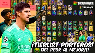 TIERLIST MEJORES PORTEROS DE FC MOBILE 24 😲 DEL PEOR AL MEJOR PORTERO FT YISUSFC [upl. by Sigfried]