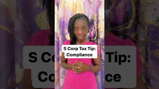 S Corp Tax Tip Compliance [upl. by Ervin]