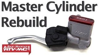 Step by Step  how to strip and rebuild a rear master cylinder [upl. by Juana151]