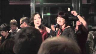 Cosey Fanni Tutti introducing Sasha Grey at her exhibition  Frankfurt Mousonturn 29IX2011 [upl. by Lebyram]