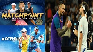 Matchpoint vs AO Tennis 2Nick Kyrgios vs Dominic Thiem Part 3AO Tennis 2 [upl. by Froehlich]