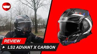 ADVANT X CARBON LS2s pinnacle convertible helmet [upl. by Llenet354]