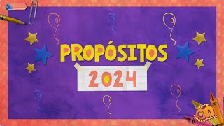 Acuérdate de Propósitos de año nuevo 2024 [upl. by Alby65]