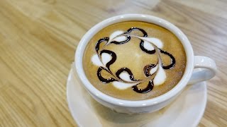 Wreath  Latte Art [upl. by Hannan]