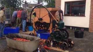 Traditional West Country cider making Chulmleigh Devon [upl. by Sidonia]