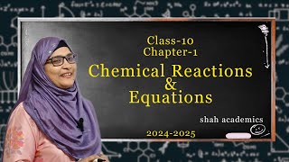 CBSE Class 10 I Chapter 1  Chemical Reactions and Equations I Detailed Explanation in Tamil [upl. by Ingaberg732]