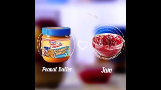 How to make delicious recipes with Peanut Butter and Jam  Magic Recipes by FunFoods [upl. by Furgeson]