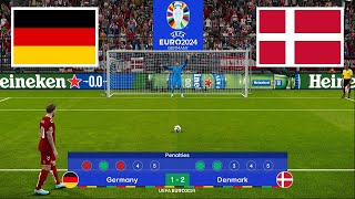 Germany vs Denmark ● Penalty Shootout  Round of 16  UEFA Euro 2024 [upl. by Way]