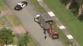 Raw Worker Killed by Wood Chipper Near Miami [upl. by Kyte]