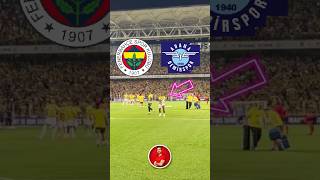 FENERBAHÇE ADANA DEMİRSPOR’U 10 YENDİ İLK SÜPERLİG MAÇI 💪🏻 fenerbahçe futbol [upl. by Kutchins]