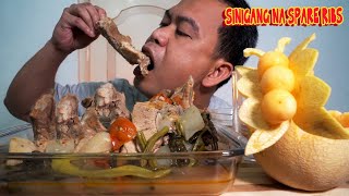 SINIGANG NA SPARE RIBS  COLLAB WITH OSER Eats [upl. by Milstone]