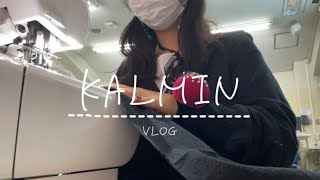 【vlog】服飾学生の日常、リアルな1週間 college  weekly  daily vlog [upl. by Alrrats119]