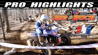 GNCC 2022 Big Buck Pro ATV Highlights [upl. by Coniah]