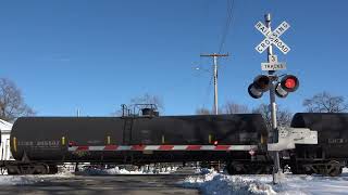 CSXT 796 Mulberry st Watseka IL [upl. by Naletak]