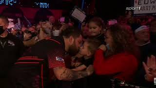 Michael Smith Walk on  World Darts Championship 2022 Final [upl. by Carolyn]