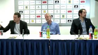 Pressekonferenz Telekom Baskets Bonn vs New Yorker Phantoms Braunschweig 7886 23042011 [upl. by Martyn]