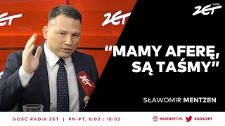 Sławomir Mentzen quotPolski rząd ZLOBBOWANYquot Mówi o nowej aferze taśmowej  Gość Radia ZET [upl. by Aicnatsnoc61]