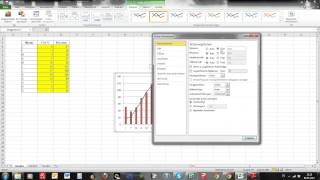 Klimadiagramm mit Excel erstellen [upl. by Georgeta866]