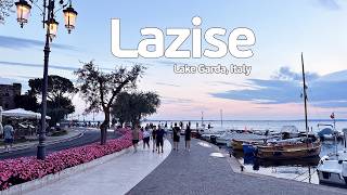 Magical Evening in Lazise ​​Italy 4k UHD Discover the Charm of Lake Garda [upl. by Gies]