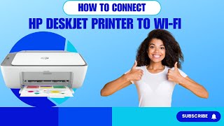 Connect HP Deskjet Printer to WiFi  HP Printer Wireless Setup  hp hpsupport  DSK [upl. by Nangem]