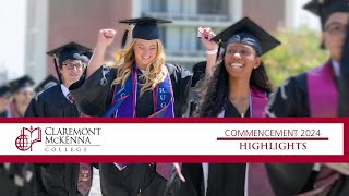 Claremont McKenna College  Commencement 2024  Highlights [upl. by Aili]