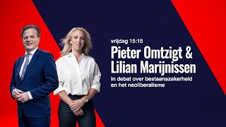 Pieter Omtzigt amp Lilian Marijnissen in debat over bestaanszekerheid en het neoliberalisme [upl. by Stargell481]