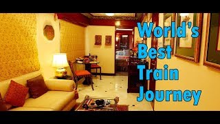 Take a inside look at world famous royal train Maharajas Express [upl. by Notlrak]