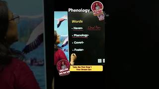 Phenology  Study of natural phenomenon  English by Jha Maam  shorts viralvideo vocabulary [upl. by Elvyn922]