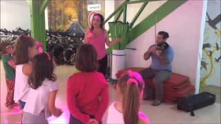 Danse orientale  Ibtissem  cours enfants [upl. by Sualakcin]