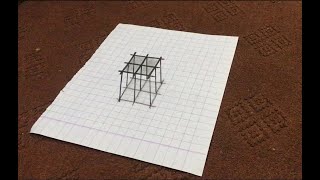 How to make 3d illusion drawing ytshorts drawing [upl. by Annitsirhc]