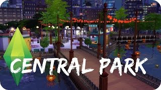 Sims 4 City Living  Central Park [upl. by Pernas]