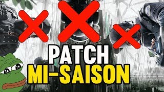 VOUS ALLEZ PLEURER Patch Note MidSeason  Rainbow Six Siege [upl. by Naiditch]