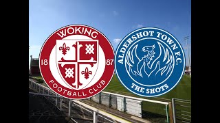 Woking V Aldershot  New Years Day 2024 [upl. by Durrett434]