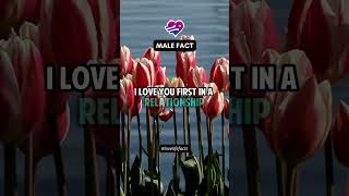 When He Says I Love You First  Male Fact shorts [upl. by Emile]