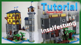 Inselfestung TutorialSpeed Build 2x Lego Creator 31120 Castle  AlternativeMultiple Builds [upl. by Crichton279]