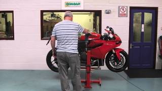 Ducati Panigale Motorcycle Lift Stand [upl. by Namrac]