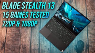 13” Ultrabook Gaming Razer Blade Stealth 13 720p amp 1080p Testing [upl. by Nowujalo]