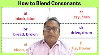 How to Blend Consonants। bl cr dr fl cl br [upl. by Sivraj]