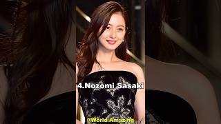 TOP 10 Beautiful Japanese Women in 2024 shortsfeed japan women girls beautiful shortvideo [upl. by Nareik319]