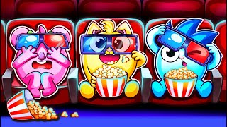 Babys First Time at the Theater 🍿 Good Manners  Kids Songs 😻🐨🐰🦁And Nursery Rhymes by Baby Zoo [upl. by Vish]