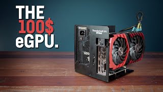 A real external GPU for only 100 eGPU for Laptops and gaming Handhelds [upl. by Mashe108]