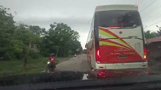 Nissan Navara CalibreX 2024 offroading in Sindangan National Highway [upl. by Myrah]