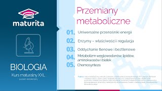 4 Metabolizm  Kurs maturalny z biologii  demo kursu XXL [upl. by Subocaj354]