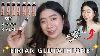 EIRIAN GLUTATHIONE REVIEW 2022 amp FAQ about Eirian  LAKAS MAKAGLOW NETO ✨ Karen Charmaine [upl. by Janean922]