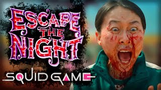 Squid Game cast in Escape The Night [upl. by Inatsed]