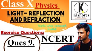 Class 10th Science Light Reflection And Refraction  Ncert Exercise Solved Question 9 [upl. by Auqkinahs415]