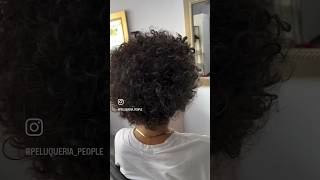 PERMANENTE RIZADA N° 35 rizadas hairstyles pelorizado hairstyle curls curlyhair rizado [upl. by Arluene]