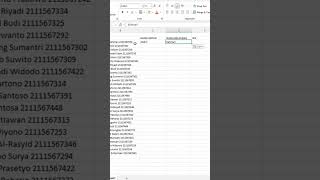 Cara Isi Data Berulang di Excel excelindonesia exceltips belajarexcel exceltricks shorts [upl. by Dorcy]